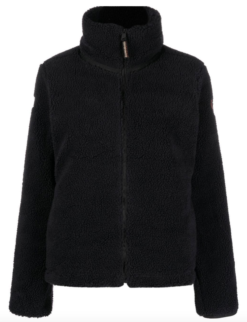 Napapijri - High-Neck Fleece Jacket, on Farfetch