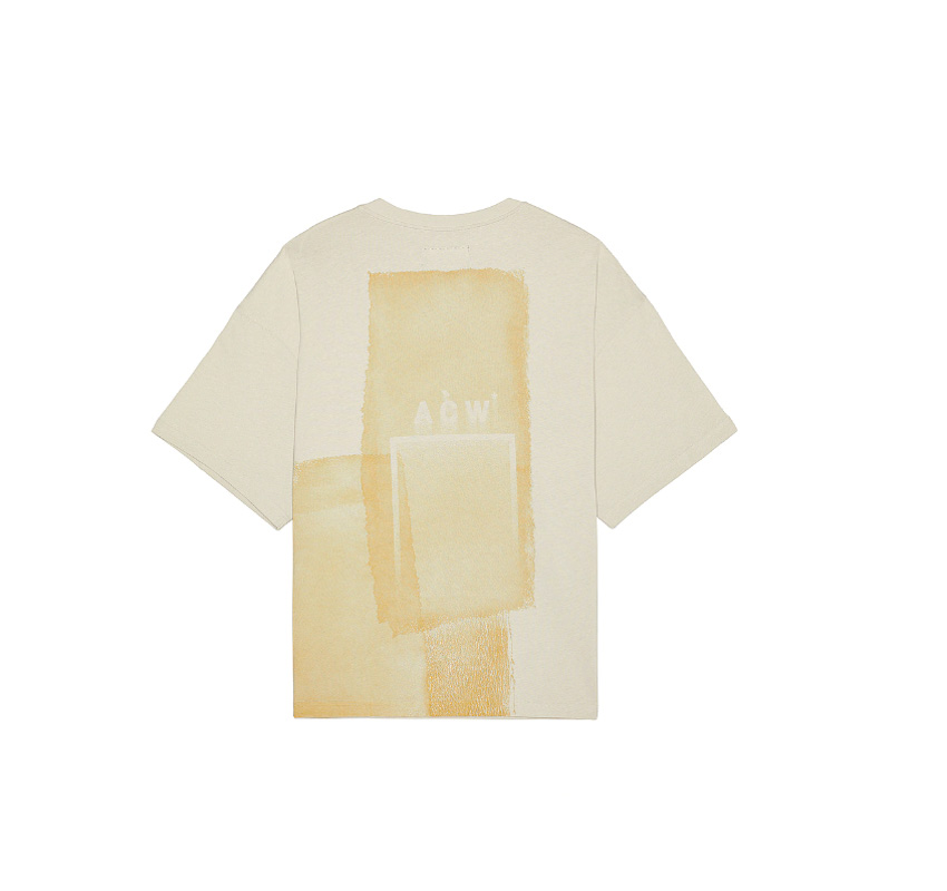 A-COLD-WALL\ - Collage T-Shirt in Bone, on FWRD
